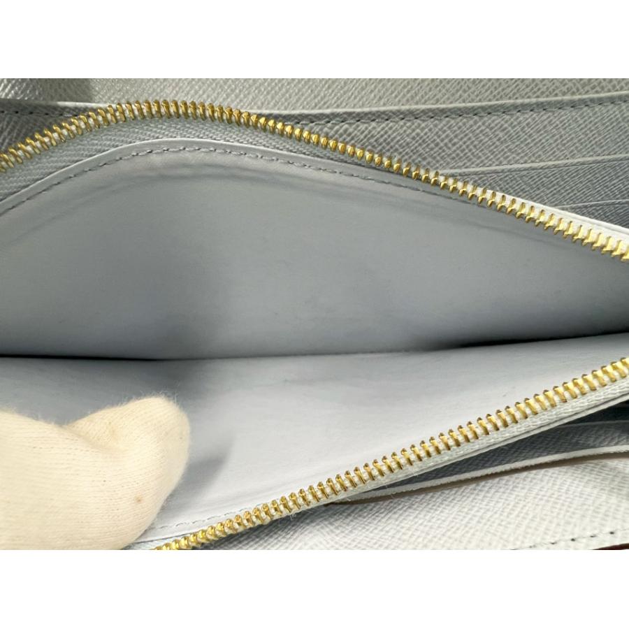 LOUIS VUITTON ルイヴィトン モノグラム ポルトフォイユサラ NW 長財布 2つ折り ブルーオランプ M83580 美品 ポルトフォイユ・サラ LOUIS VUITTON ルイヴィトン モノグラム