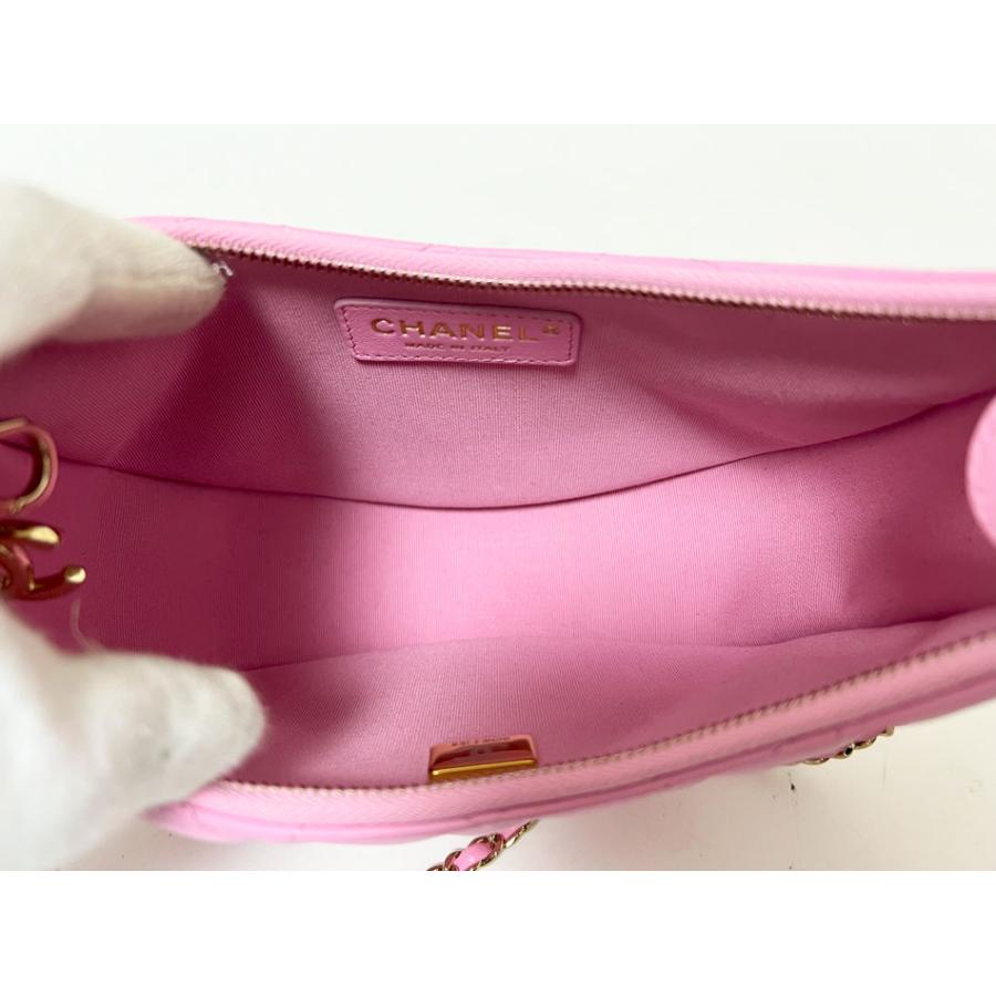 マトラッセ CHANEL シャネル スモール ホーボー ショルダーバッグ 斜め