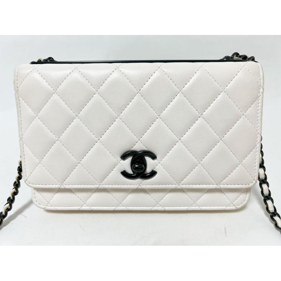 CHANEL（シャネル） マトラッセ トレンディCC チェーンウォレット