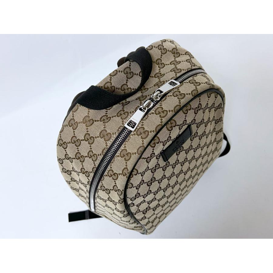 GGキャンバス GUCCI グッチ バックパック リュックサック ベージュ