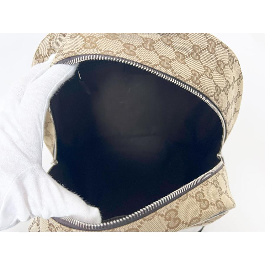 GGキャンバス GUCCI グッチ バックパック リュックサック ベージュ