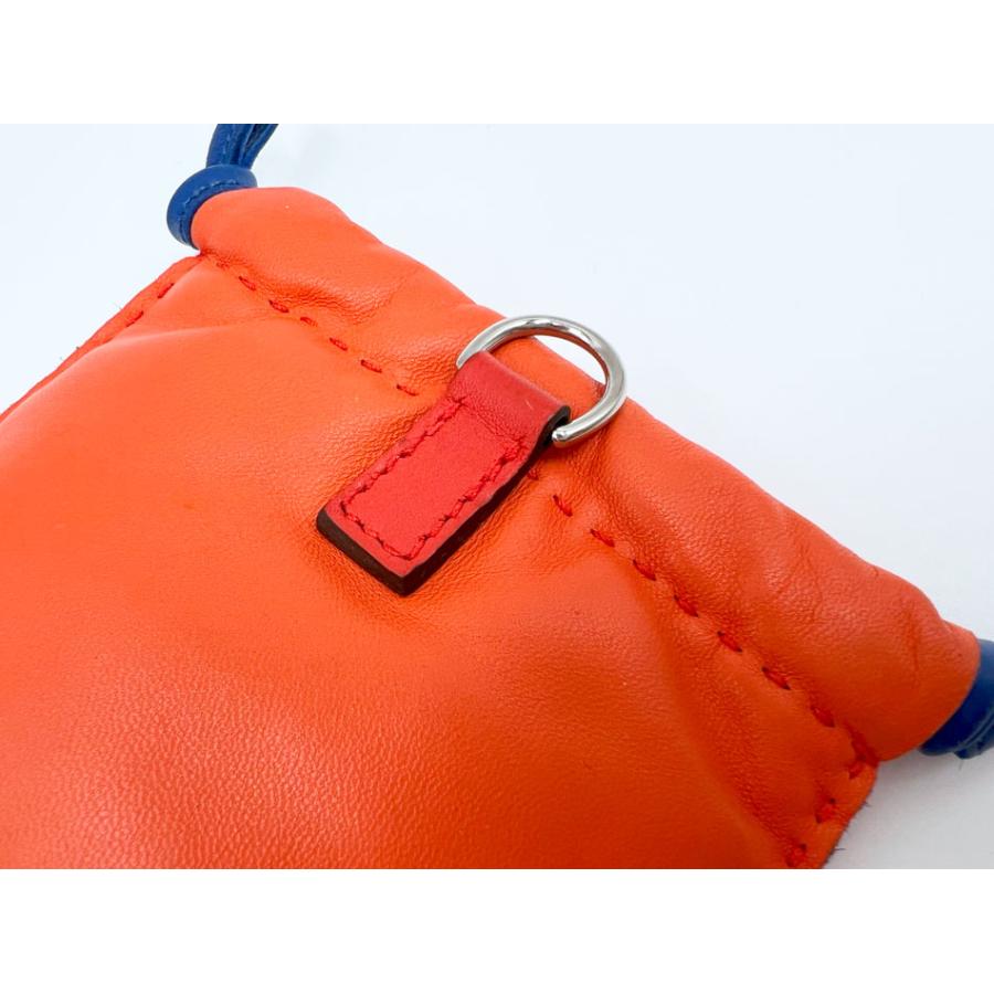 HERMES（エルメス） ピロ フォンケース ポーチ 巾着 アニョーミロ
