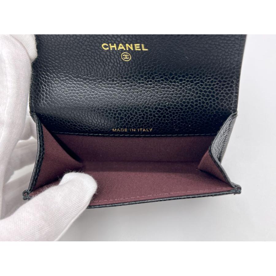 CHANEL（シャネル） キャビアスキン マトラッセ クラシックフラップ