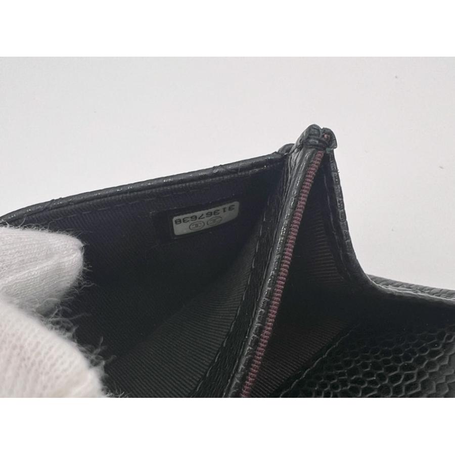 CHANEL（シャネル） キャビアスキン マトラッセ クラシックフラップ