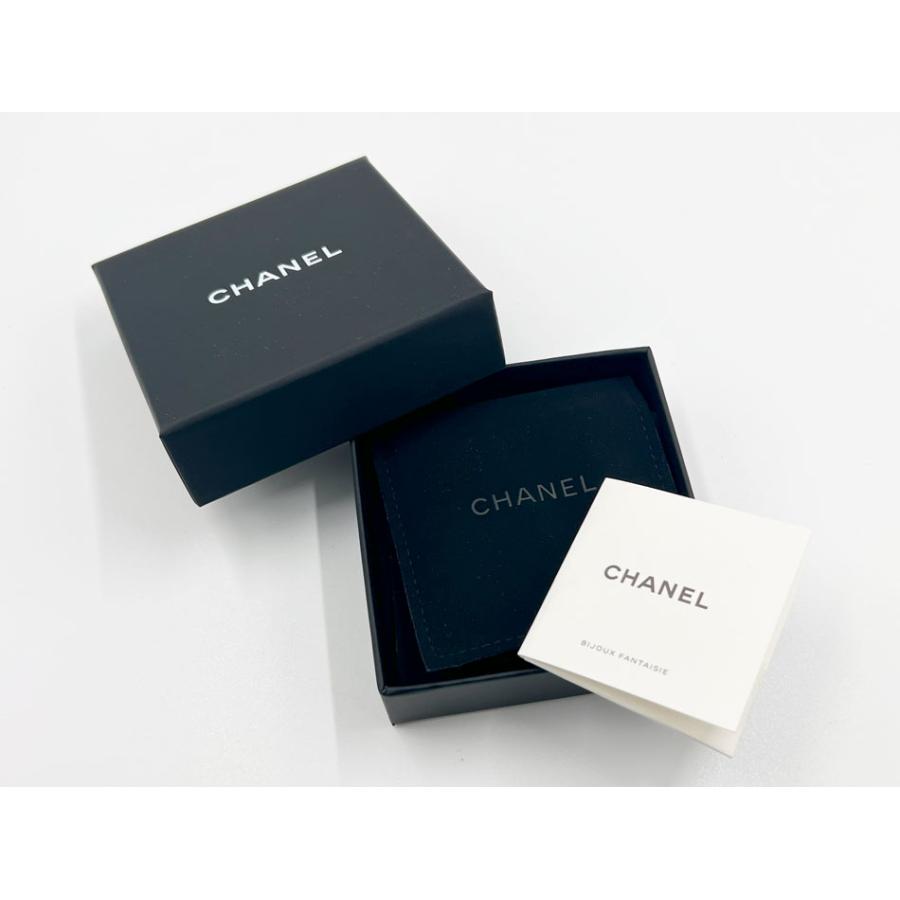 CHANEL シャネル ブローチ ピン CCマーク スター ラメ ゴールド金具 I24C 超美品_9