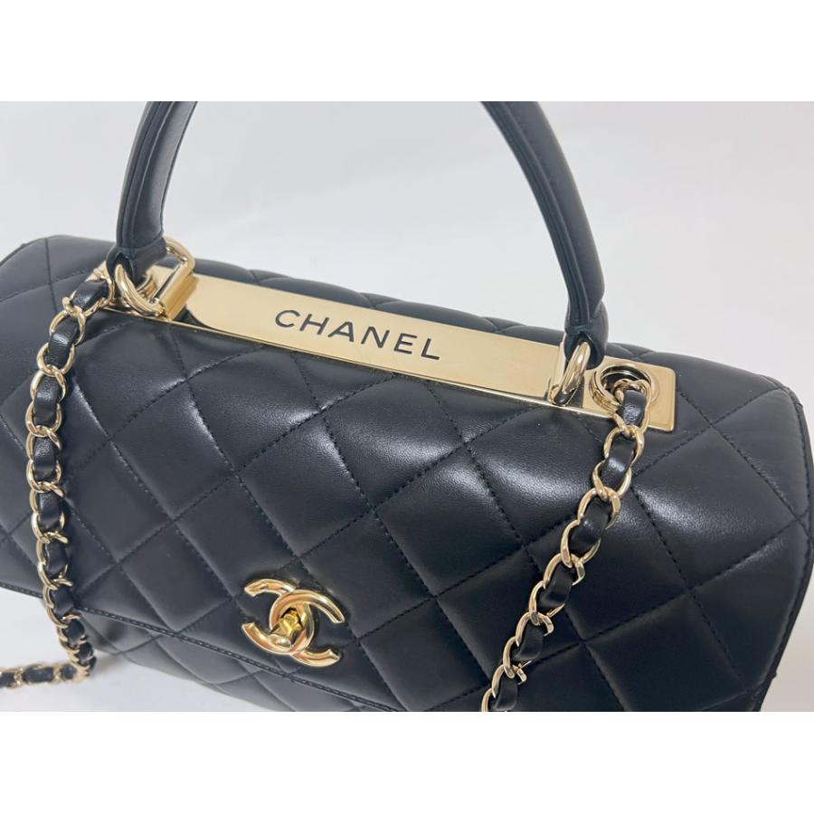 マトラッセ CHANEL シャネル トレンディCC ラージトップハンドル 