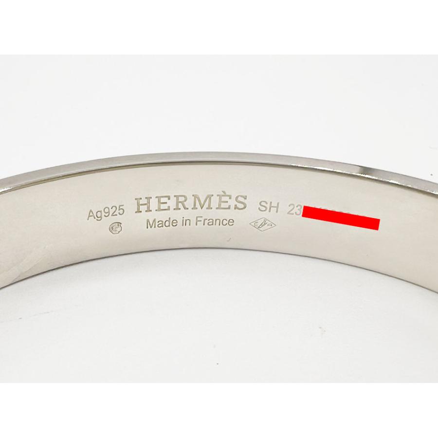 HERMES（エルメス） コリエ ド シアン バングル ブレスレット Ag925 SV