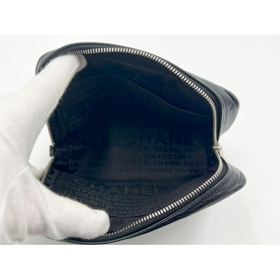 CHANEL（シャネル） カンボンライン ポーチ 化粧ポーチ コスメポーチ