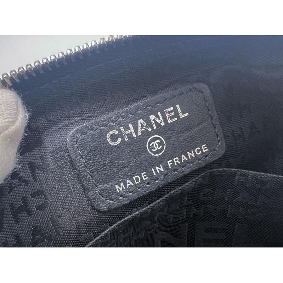 CHANEL（シャネル） カンボンライン ポーチ 化粧ポーチ コスメポーチ