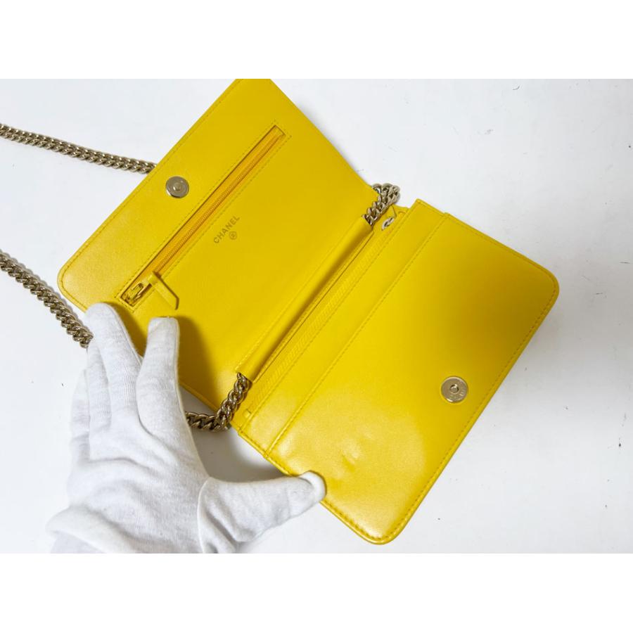 CHANEL（シャネル） ボーイシャネル チェーンウォレット マトラッセ