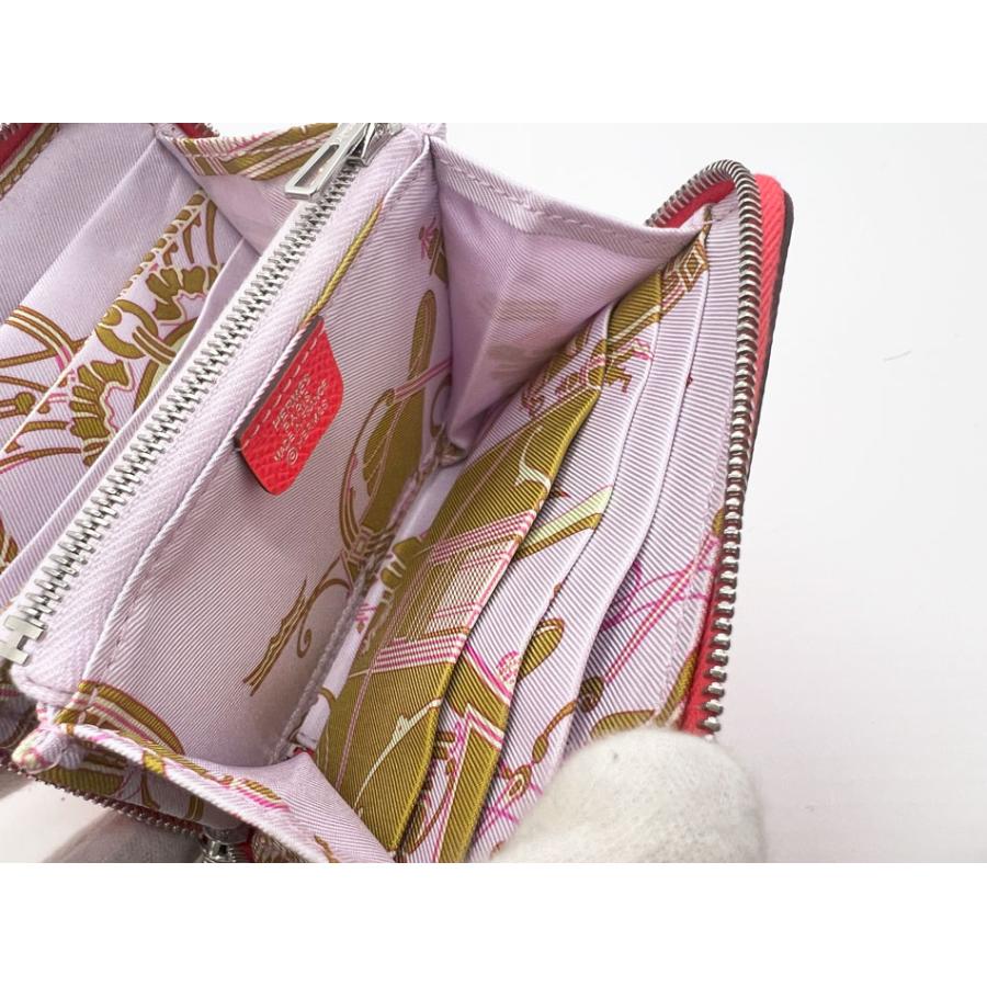 Azap HERMES エルメス アザップコンパクト シルクイン コインケース