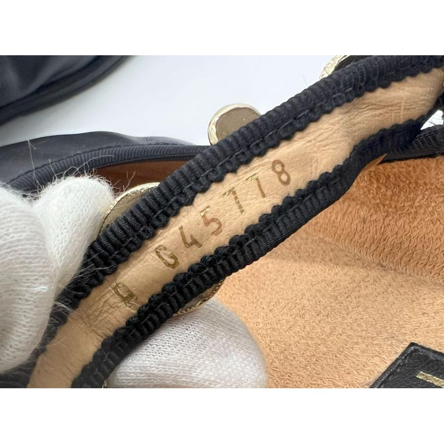 CHANEL シャネル レディース フラット シューズ 靴 Mary Janes メリージェーン ツイード  ブラウン サイズ:38.5 24A G45778 X01000 94305 超美品 CHANEL（シャネル） レディース フラット シューズ 靴 Mary Janes