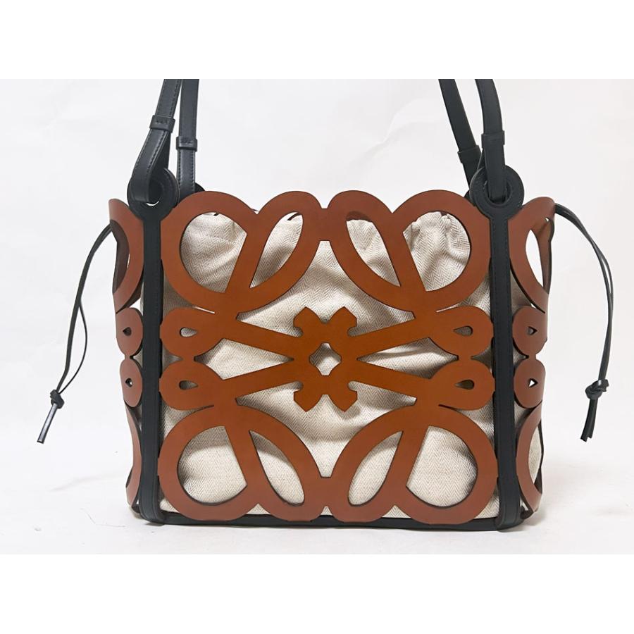 LOEWE（ロエベ） アナグラム カットアウト トートバッグ ショルダー