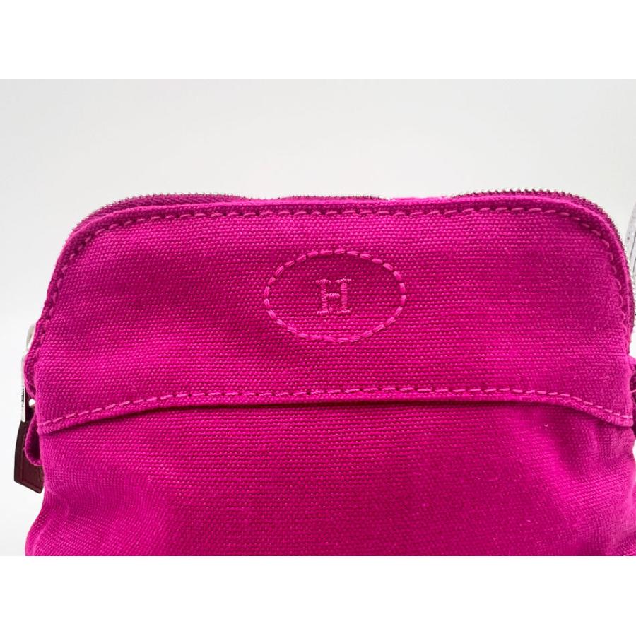ボリード HERMES エルメス ボリードポーチ ミニミニ フューシャ ピンク 