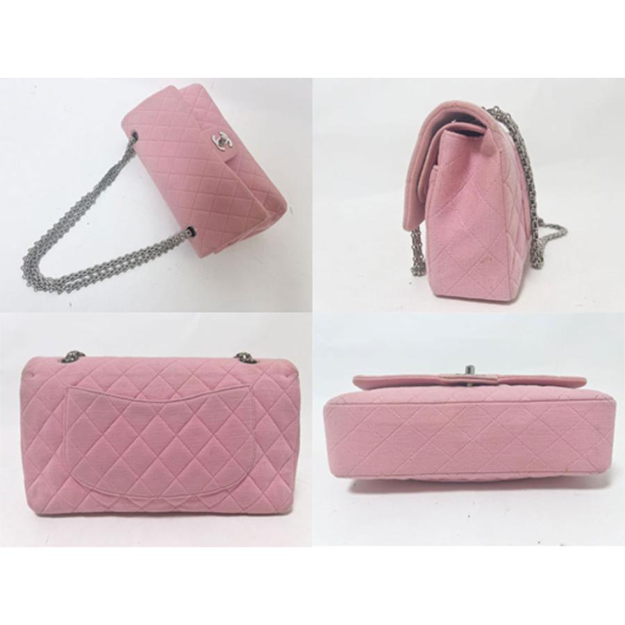 マトラッセ CHANEL シャネル Wフラップ チェーンショルダーバッグ