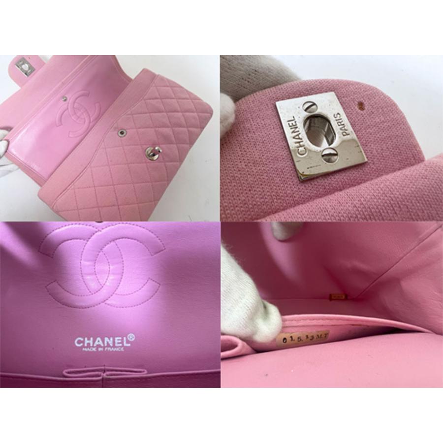 マトラッセ CHANEL シャネル Wフラップ チェーンショルダーバッグ