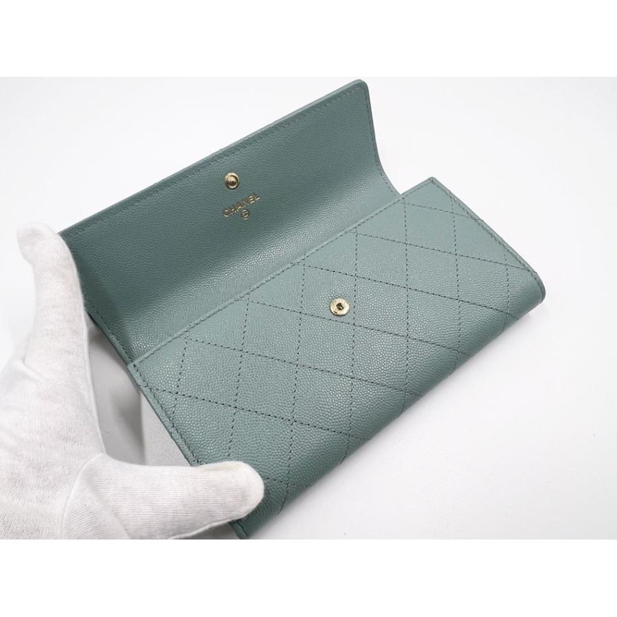 CHANEL（シャネル） グレインドカーフスキン キャビアスキン ロング
