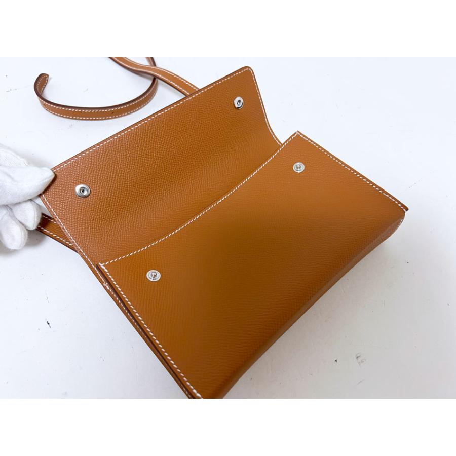 エルメスナップトゥーゴー　ウォレットポーチ　イエロー　ジョーヌ HERMES - エルメスナップトゥーゴー ウォレットポーチ イエロー