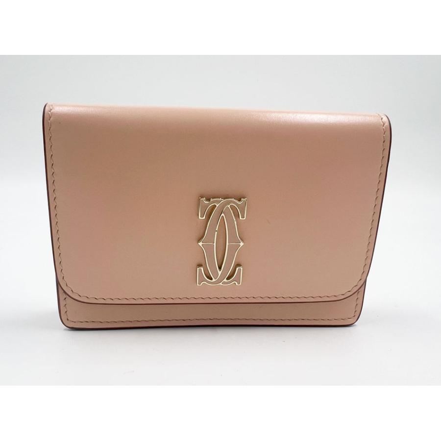 カルティエ　ドゥーブルC 名刺入れ Cartier（カルティエ） カードケース 名刺入れ ドゥーブルCロゴ 2