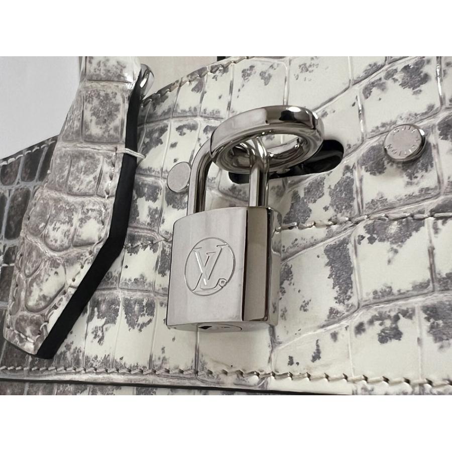 ルイヴィトン モノグラム+エキゾチック レザー シティ スティーマー XXL ショルダーバッグ LOUIS VUITTON - ルイヴィトン エキゾチック レザー シティ