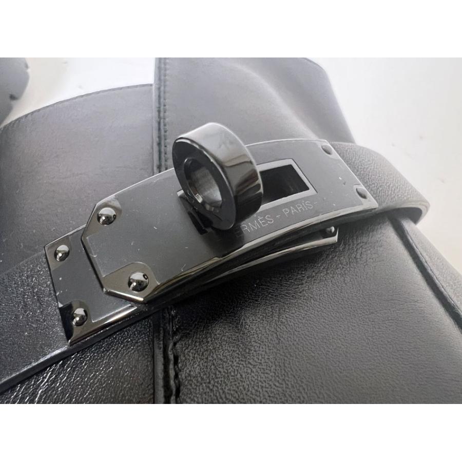 HERMES（エルメス） メンズ ショートブーツ ジェフ 靴 ケリーモチーフ
