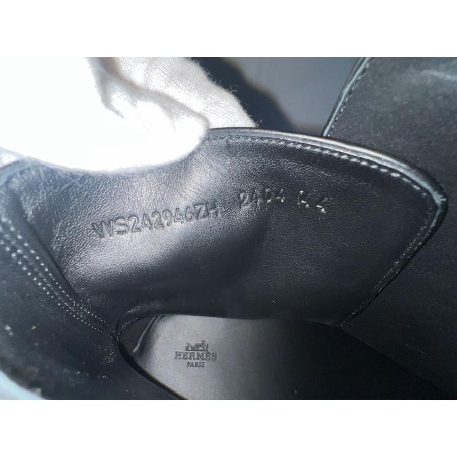 HERMES（エルメス） メンズ ショートブーツ ジェフ 靴 ケリーモチーフ