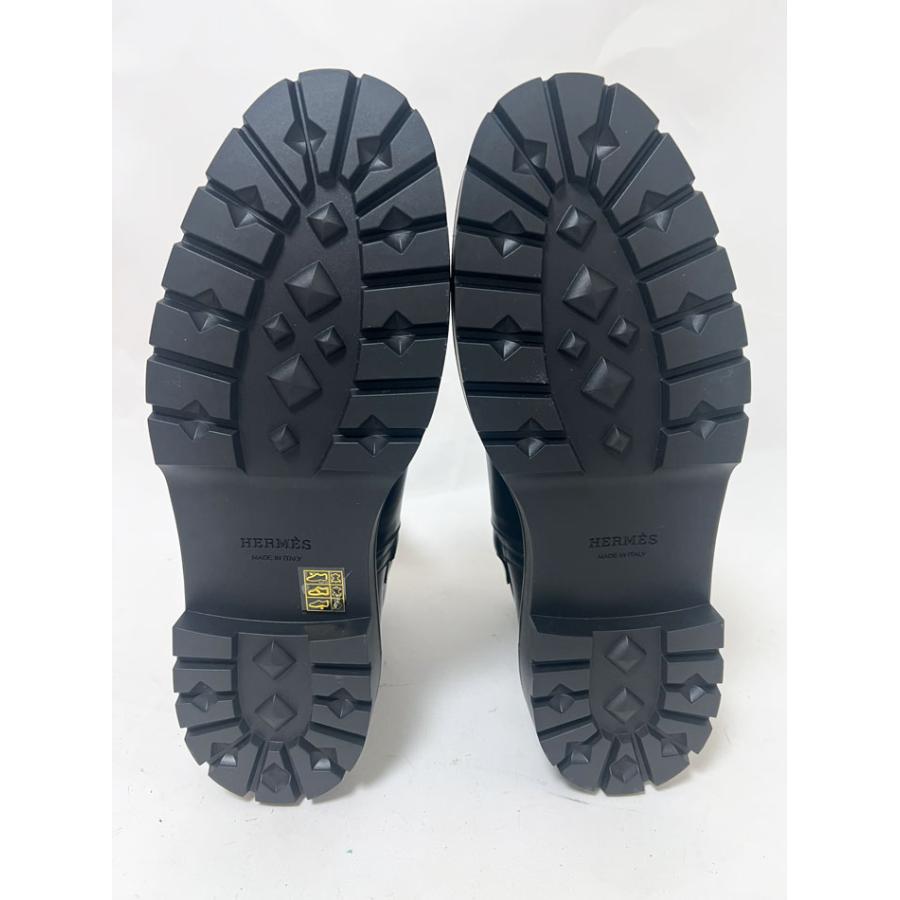 HERMES（エルメス） メンズ ショートブーツ ジェフ 靴 ケリーモチーフ