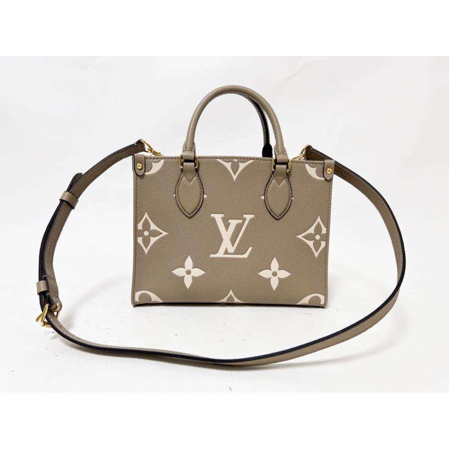 LOUIS VUITTON★新品✨新作✨オンザゴー·クレーム ルイ ヴィトン バイカラーモノグラムアンプラント オンザゴー MM 2WAY
