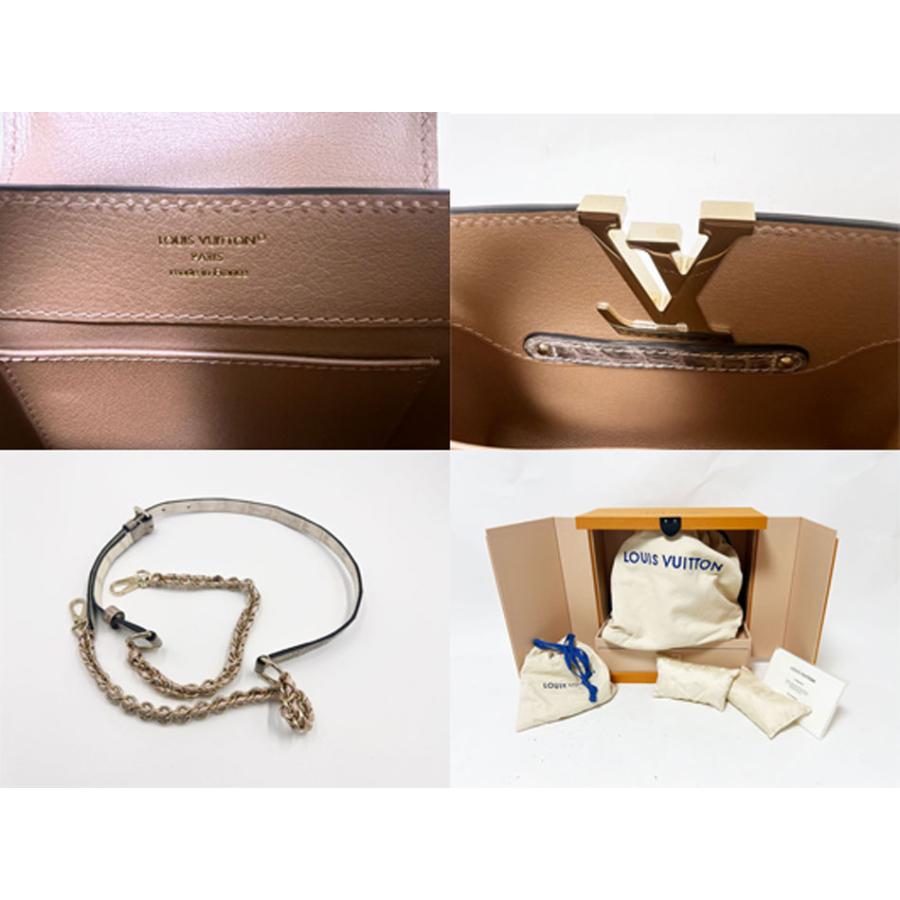 カプシーヌ LOUIS VUITTON ルイヴィトン クロコダイル カプシーヌMINI