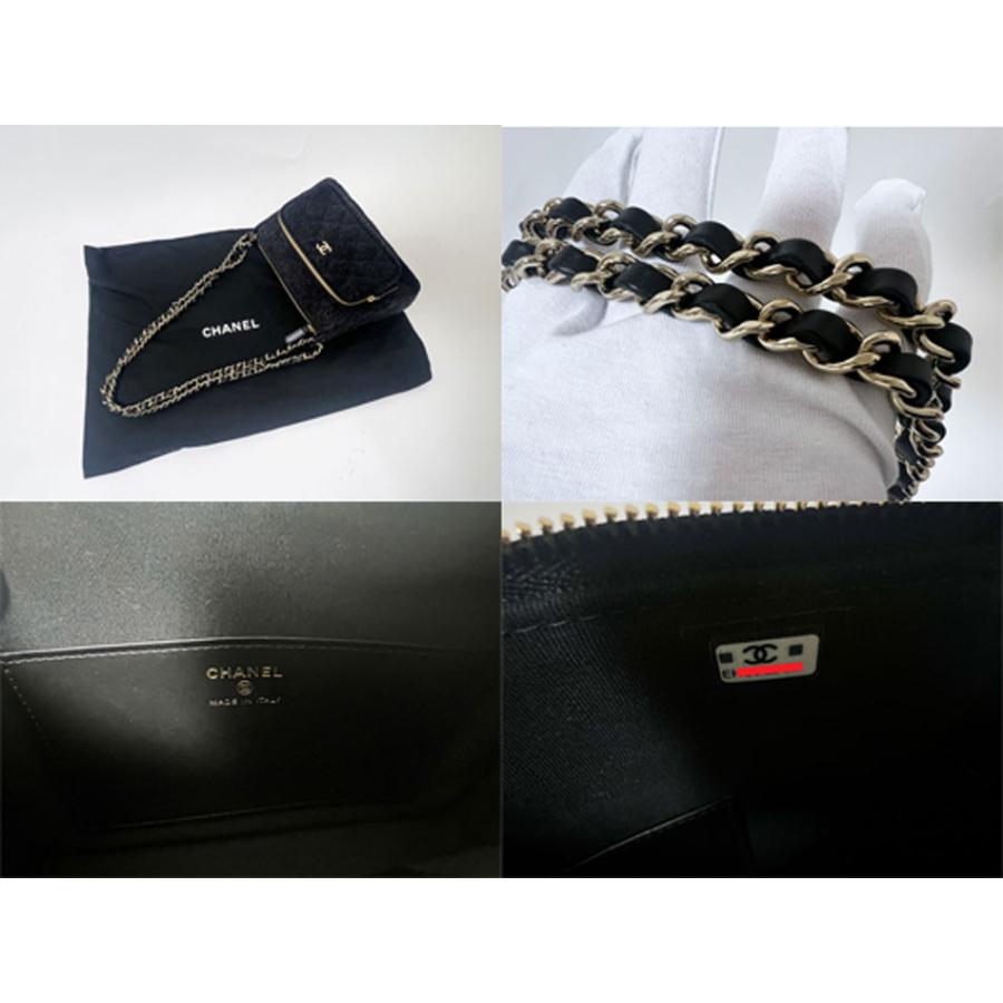 CHANEL（シャネル） デニム チェーンクラッチバッグ ショルダーバッグ