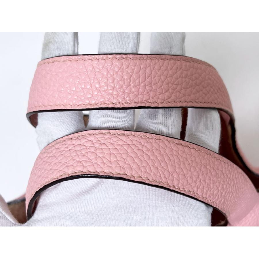 HERMES エルメス ピコタンロックPM ハンドバッグ トートバッグトリヨンクレマンス  ローズサクラ シルバー金具 U刻印 | ピコタン | 05