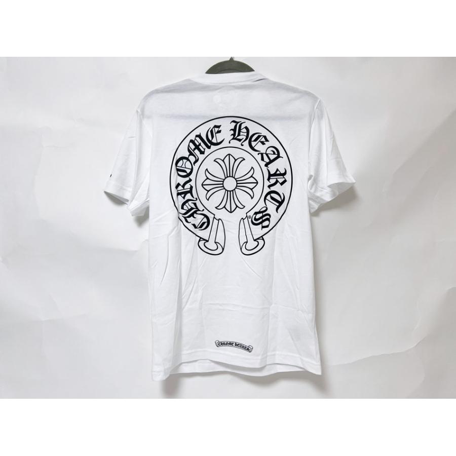 CHROME HEARTS（クロムハーツ） ホースシュー ロゴ メンズ Tシャツ