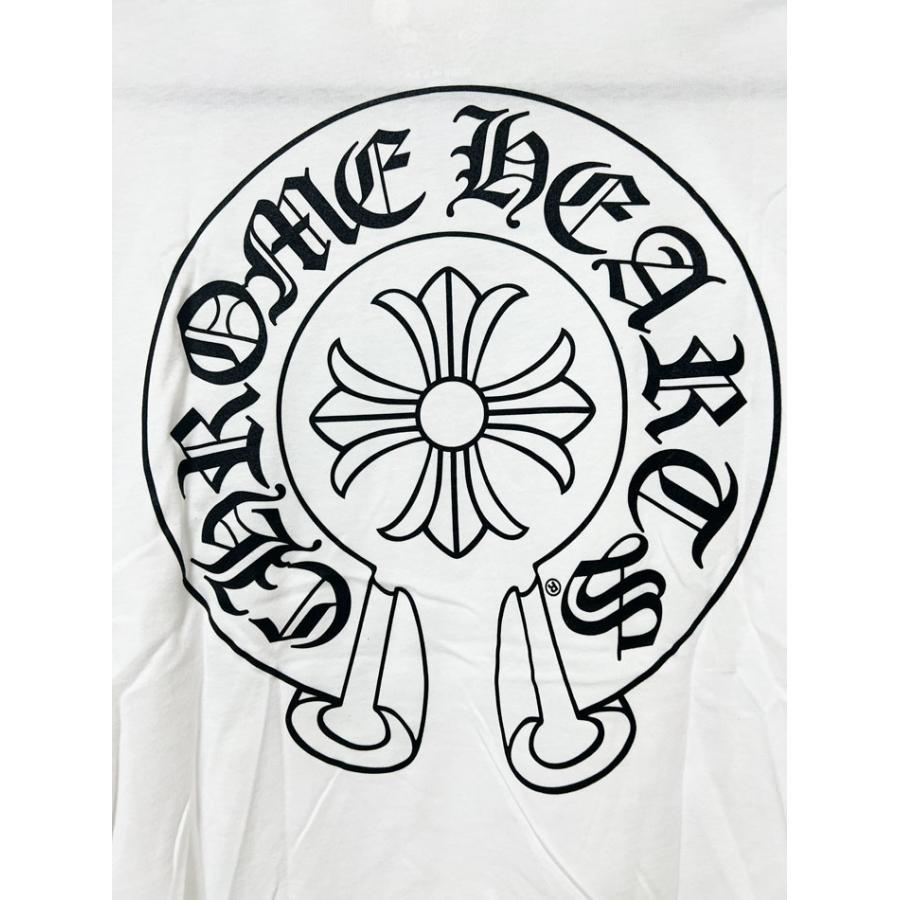 CHROME HEARTS（クロムハーツ） ホースシュー ロゴ メンズ Tシャツ