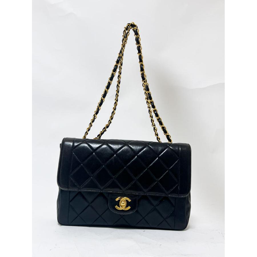 CHANEL（シャネル） マトラッセ チェーンショルダーバッグ ラムスキン