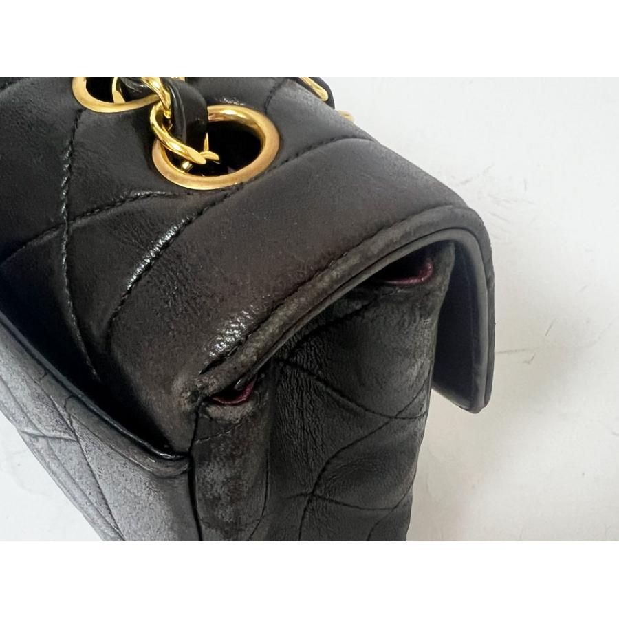 CHANEL（シャネル） マトラッセ チェーンショルダーバッグ ラムスキン