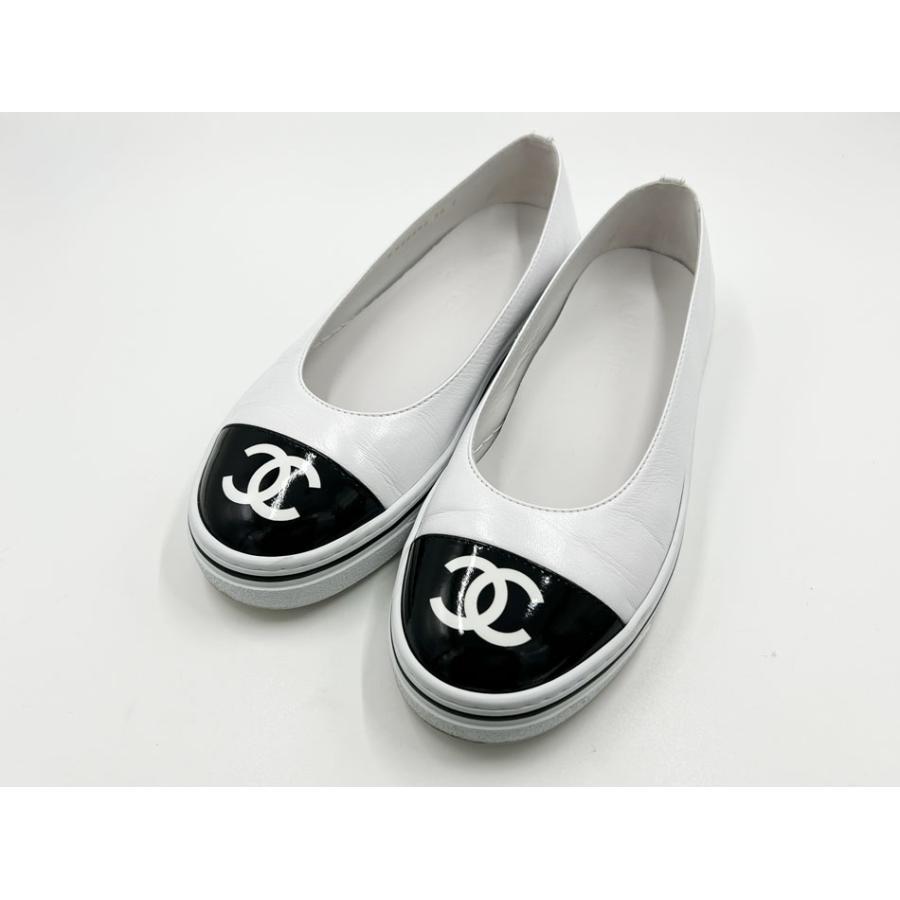 【未使用品】CHANEL シャネル フラットシューズ　バレエシューズ CHANEL（シャネル） レディース バレリーナ フラット シューズ 靴