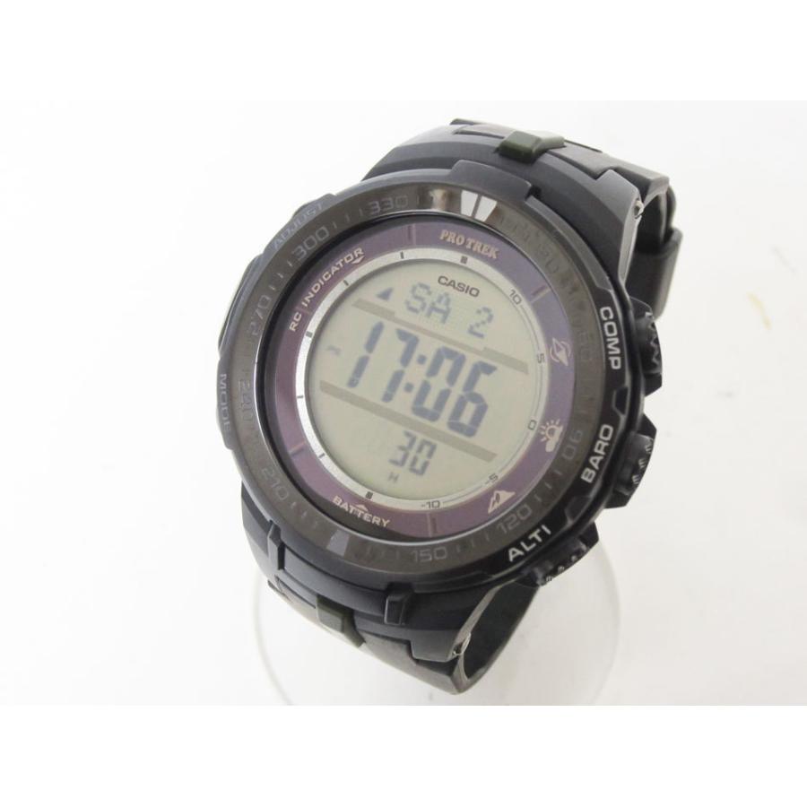 PRO TREK 美品 送料無料 CASIO カシオ PROTREK プロトレック 電波  