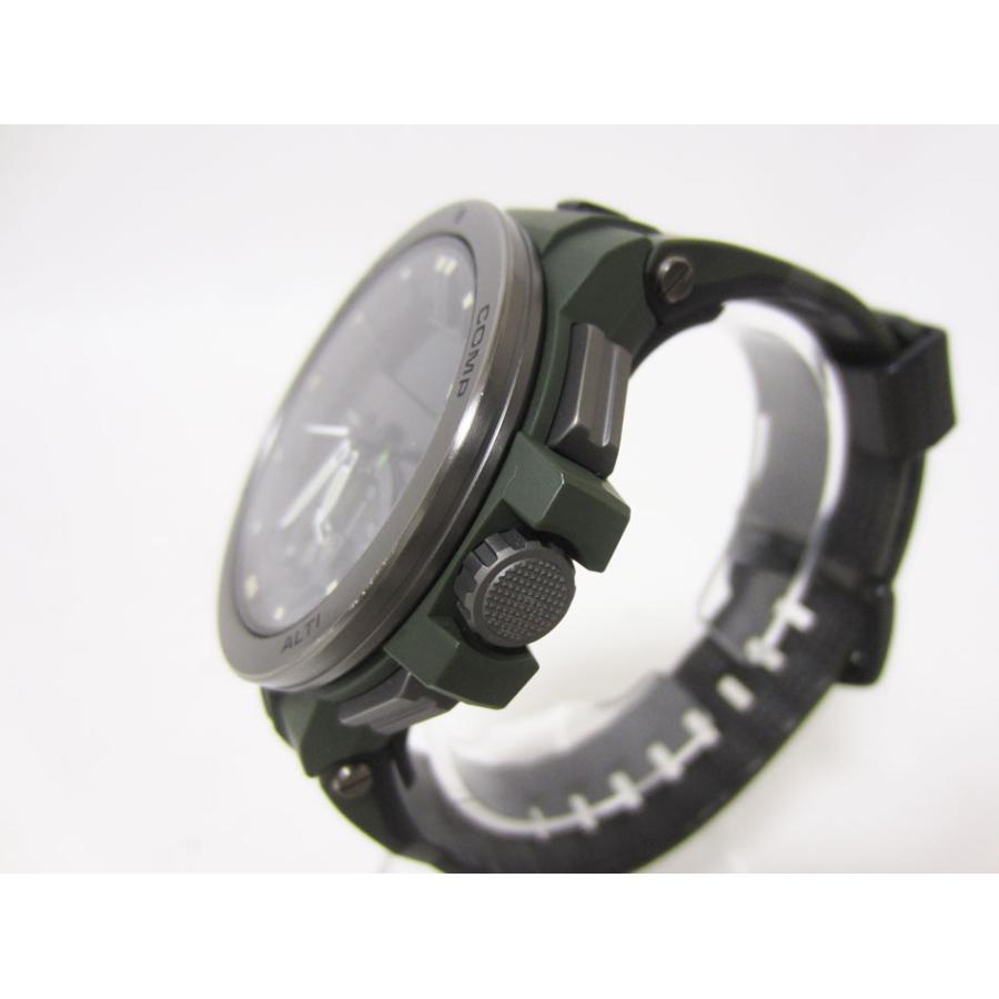 進化版 送料無料 Casio カシオ Protrek プロトレック 電波ソーラー メンズウォッチ 腕時計 タフソーラー カーキ Prw 7000 3jf 美品 好評 Firstpointpersonnel Com Au