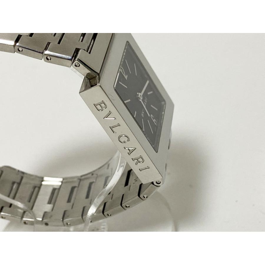 【BVLGARI】ブルガリ クアドラート SQ27SSD ステンレススチール クオーツ アナログ表示 ユニセックス 黒文字盤 腕時計 楽天市場】BVLGARI ブルガリ クアドラード SQ27SLD スクエア SS デイト