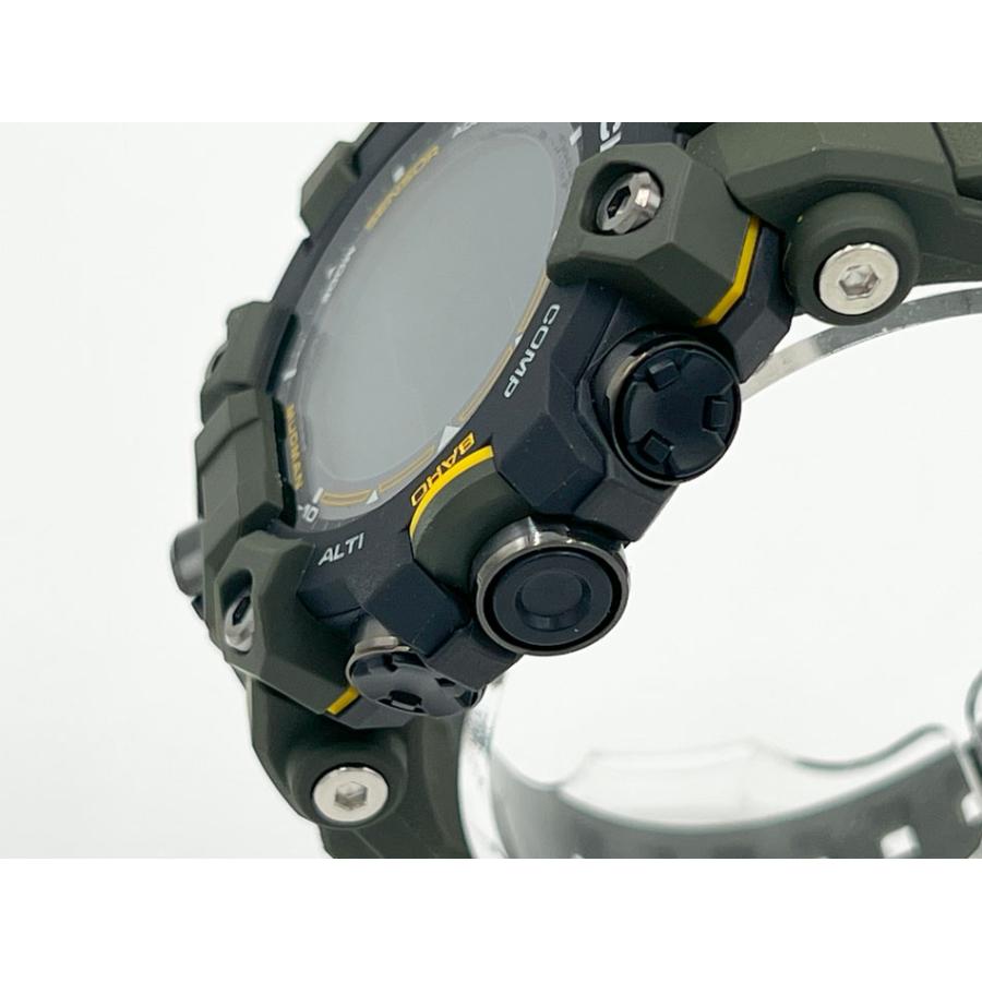 カシオ G-SHOCK Gショック MUDMAN マッドマン タフソーラー 電波 腕時計 メンズウォッチ カーキ GW-9500-3JF 新品同様｜yamamoto7887｜02