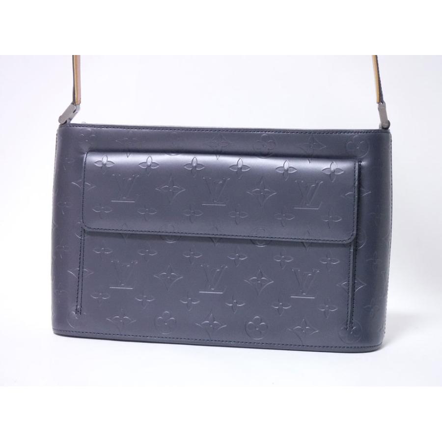 アルストン 送料無料 LOUIS VUITTON ルイヴィトン マット ブルー 