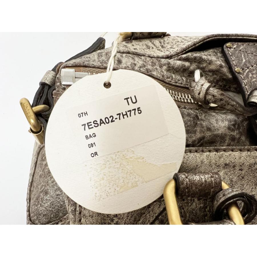 Chloe 送料無料 クロエ パディントン ハンドバッグ ゴールド