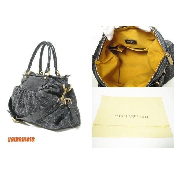 送料無料 LOUIS VUITTON ルイヴィトン デニム ネオカビィMM ショルダー 