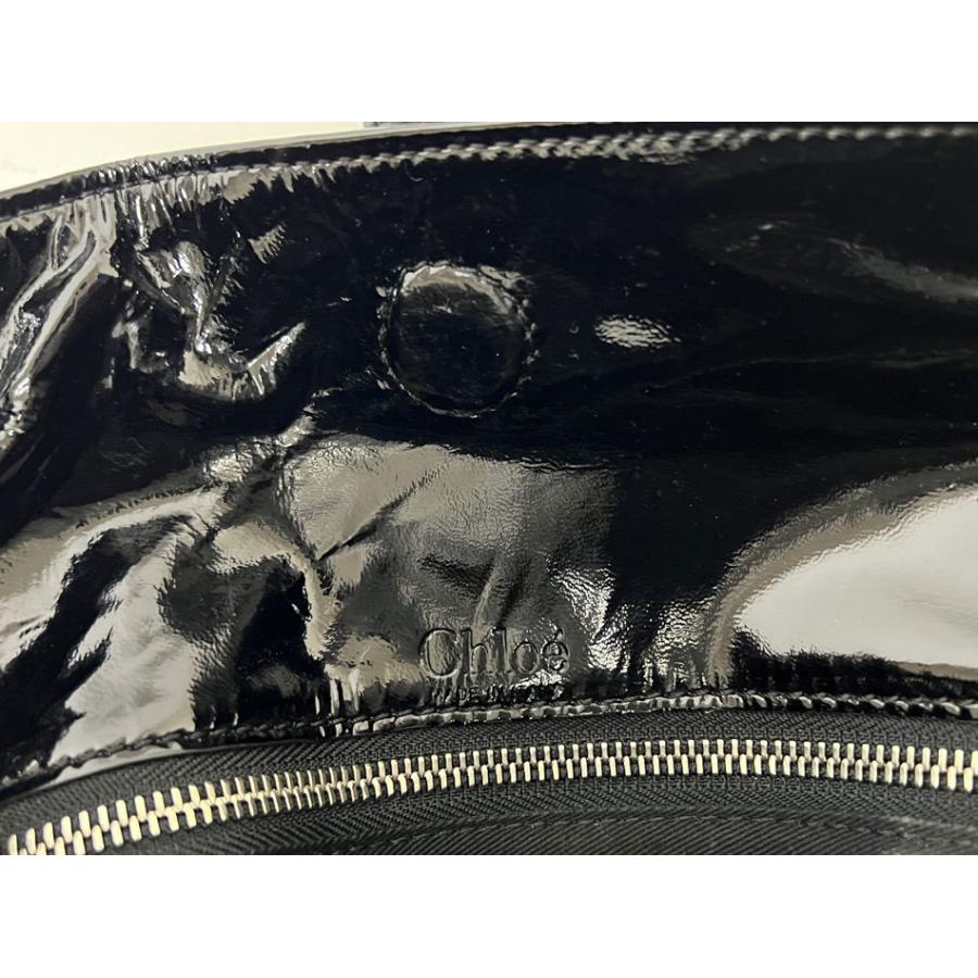 Chloe（クロエ） 送料無料 トートバッグ ショルダーバッグ エナメル