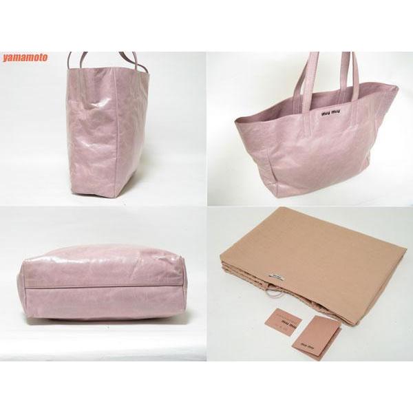 miu miu（ミュウミュウ） 送料無料 トートバッグ カーフ VITELLO