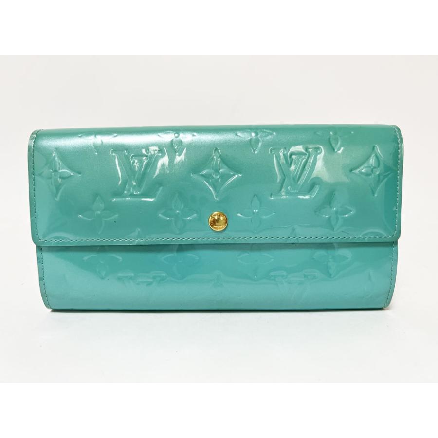 ポルトフォイユ・サラ 送料無料 LOUIS VUITTON ルイヴィトン ヴェルニ