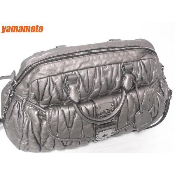 miu miu（ミュウミュウ） 送料無料 マテラッセ 2WAYバッグ ショルダー