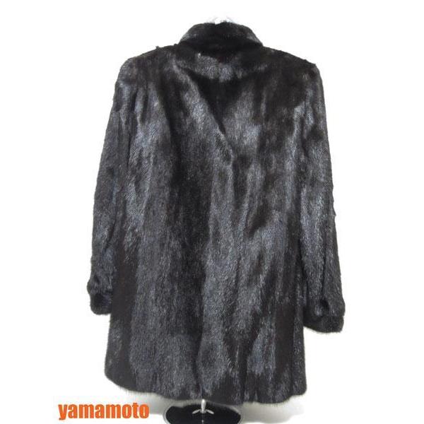 ミンク毛皮コート YAMAOKA 黒 美品 本物 楽天市場】【5%オフクーポン 