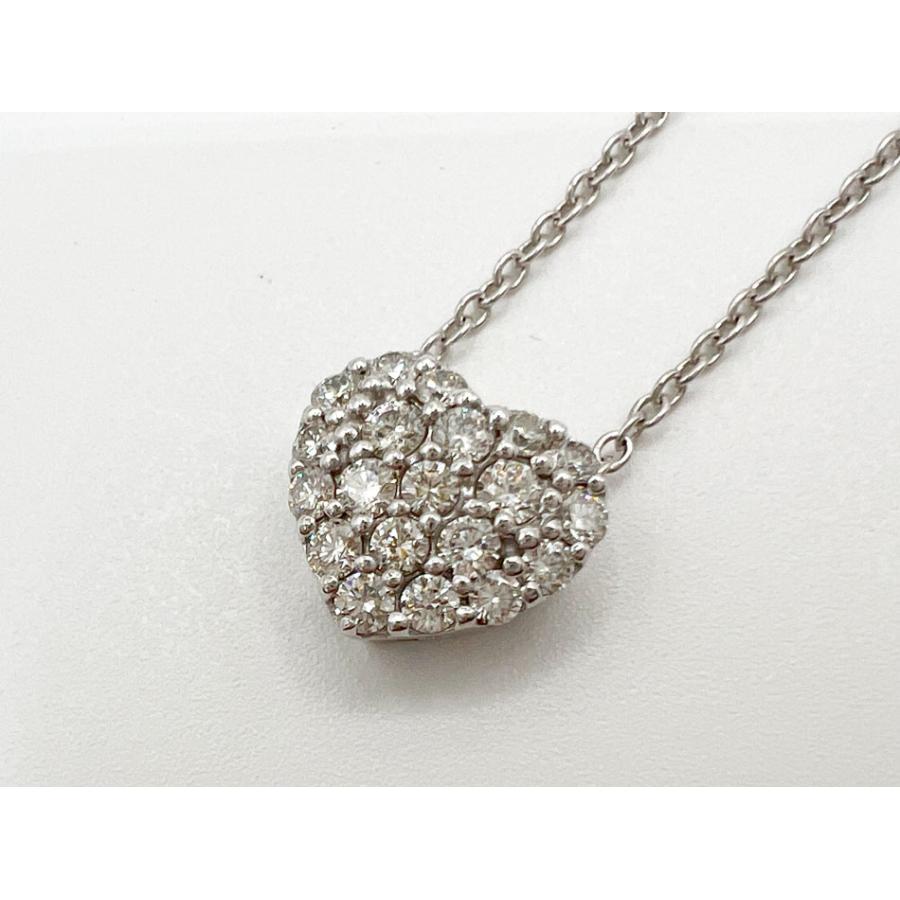 Ponte Vecchio（ポンテヴェキオ） PV ネックレス ハート ダイヤ 0.6ct