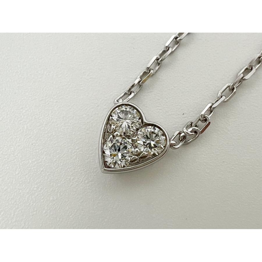 Cartier（カルティエ） ミニハート オブ ネックレス ダイヤ ハート 750
